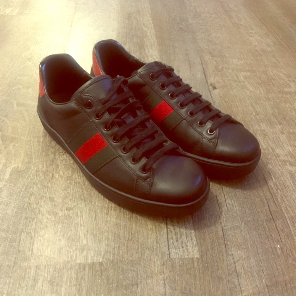 Gucci Ace sneakers size 6g women’s 8.5/9